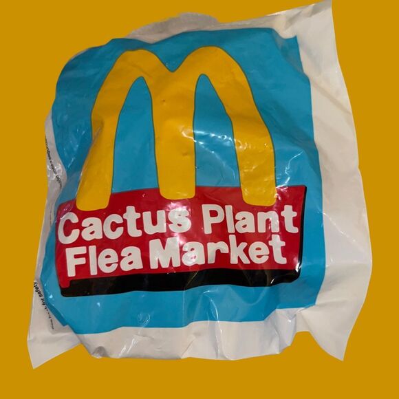 2022 Grimace McDonalds Adult Happy Meal Cactus Plant Flea Market UNOPENED - Picture 3 of 3